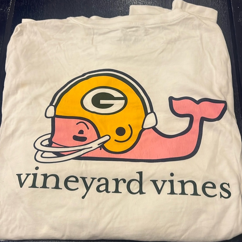 Vineyard vines mens packers long sleeve